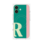 プレミアムパネル with MagSafe［ オリジナル - initial color line - R green ］