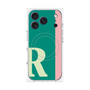 プレミアムパネル with MagSafe［ オリジナル - initial color line - R green ］