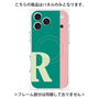 プレミアムパネル with MagSafe［ オリジナル - initial color line - R green ］