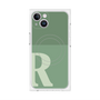 プレミアムパネル with MagSafe［ オリジナル - initial two tone - R green ］