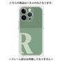 プレミアムパネル with MagSafe［ オリジナル - initial two tone - R green ］