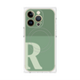 プレミアムパネル with MagSafe［ オリジナル - initial two tone - R green ］