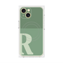 プレミアムパネル with MagSafe［ オリジナル - initial two tone - R green ］
