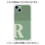 プレミアムパネル with MagSafe［ オリジナル - initial two tone - R green ］