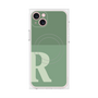 プレミアムパネル with MagSafe［ オリジナル - initial two tone - R green ］