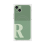 プレミアムパネル with MagSafe［ オリジナル - initial two tone - R green ］
