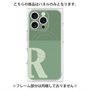 プレミアムパネル with MagSafe［ オリジナル - initial two tone - R green ］