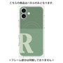 プレミアムパネル with MagSafe［ オリジナル - initial two tone - R green ］