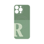 プレミアムパネル with MagSafe［ オリジナル - initial two tone - R green ］