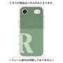 プレミアムパネル with MagSafe［ オリジナル - initial two tone - R green ］