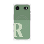 プレミアムパネル with MagSafe［ オリジナル - initial two tone - R green ］