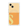 プレミアムパネル with MagSafe［ オリジナル - initial two tone - S orange ］