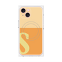 プレミアムパネル with MagSafe［ オリジナル - initial two tone - S orange ］