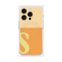 プレミアムパネル with MagSafe［ オリジナル - initial two tone - S orange ］