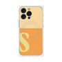 プレミアムパネル with MagSafe［ オリジナル - initial two tone - S orange ］