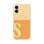 プレミアムパネル with MagSafe［ オリジナル - initial two tone - S orange ］