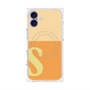 プレミアムパネル with MagSafe［ オリジナル - initial two tone - S orange ］