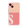 プレミアムパネル with MagSafe［ オリジナル - initial two tone - S pink ］