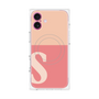 プレミアムパネル with MagSafe［ オリジナル - initial two tone - S pink ］