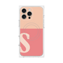 プレミアムパネル with MagSafe［ オリジナル - initial two tone - S pink ］