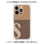 プレミアムパネル with MagSafe［ オリジナル - initial two tone - S brown ］