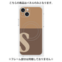 プレミアムパネル with MagSafe［ オリジナル - initial two tone - S brown ］