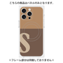 プレミアムパネル with MagSafe［ オリジナル - initial two tone - S brown ］