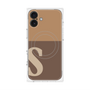 プレミアムパネル with MagSafe［ オリジナル - initial two tone - S brown ］