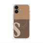 プレミアムパネル with MagSafe［ オリジナル - initial two tone - S brown ］