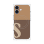 プレミアムパネル with MagSafe［ オリジナル - initial two tone - S brown ］