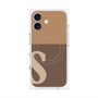 プレミアムパネル with MagSafe［ オリジナル - initial two tone - S brown ］