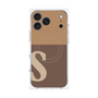 プレミアムパネル with MagSafe［ オリジナル - initial two tone - S brown ］