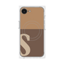 プレミアムパネル with MagSafe［ オリジナル - initial two tone - S brown ］