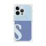 プレミアムパネル with MagSafe［ オリジナル - initial two tone - S blue ］