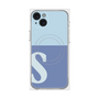 プレミアムパネル with MagSafe［ オリジナル - initial two tone - S blue ］