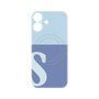 プレミアムパネル with MagSafe［ オリジナル - initial two tone - S blue ］