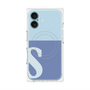 プレミアムパネル with MagSafe［ オリジナル - initial two tone - S blue ］