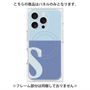 プレミアムパネル with MagSafe［ オリジナル - initial two tone - S blue ］