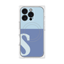 プレミアムパネル with MagSafe［ オリジナル - initial two tone - S blue ］