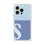 プレミアムパネル with MagSafe［ オリジナル - initial two tone - S blue ］