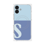 プレミアムパネル with MagSafe［ オリジナル - initial two tone - S blue ］