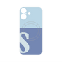 プレミアムパネル with MagSafe［ オリジナル - initial two tone - S blue ］