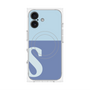 プレミアムパネル with MagSafe［ オリジナル - initial two tone - S blue ］