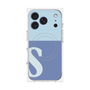 プレミアムパネル with MagSafe［ オリジナル - initial two tone - S blue ］