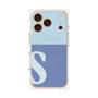 プレミアムパネル with MagSafe［ オリジナル - initial two tone - S blue ］