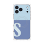 プレミアムパネル with MagSafe［ オリジナル - initial two tone - S blue ］