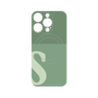 プレミアムパネル with MagSafe［ オリジナル - initial two tone - S green ］