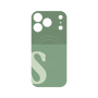 プレミアムパネル with MagSafe［ オリジナル - initial two tone - S green ］