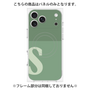 プレミアムパネル with MagSafe［ オリジナル - initial two tone - S green ］