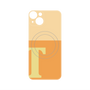 プレミアムパネル with MagSafe［ オリジナル - initial two tone - T orange ］
